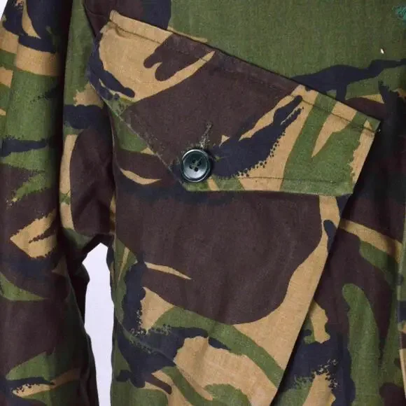 British Army Camo Military Woodland DPM Smock Jacket 170/96 M Short Temperate - Picture 5 of 14
